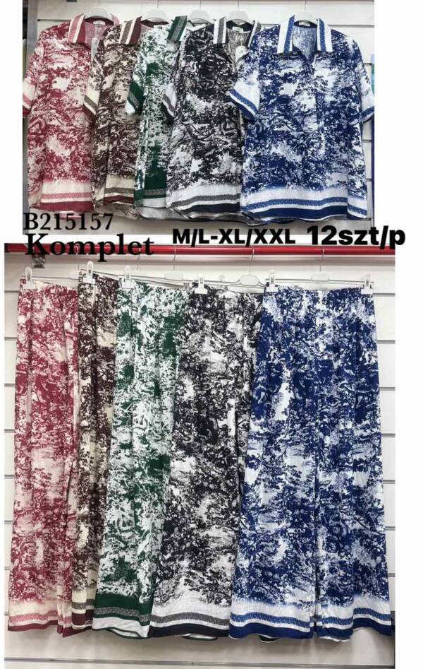 Komplet damskie Roz M/L-XL/2XL, Mix Kolor Paczka 12 szt